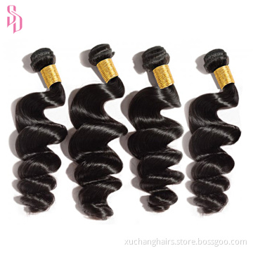 Wholesale Virgin Cuticle Aligned 100% remy cheap Human Hair bundle weft natural hair extension Hair bundles vendor